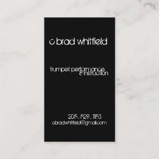 Cartão De Visita bizcard #1 do cbrad