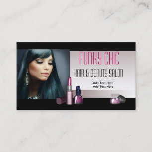 Cartão de Visita Black Hair & Beauty Salon