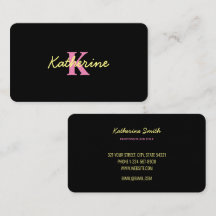 Black Modern Personalizado