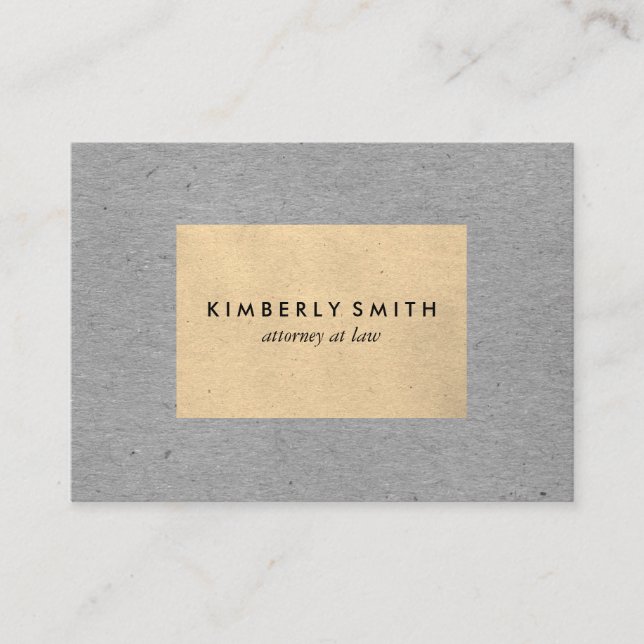 Cartão De Visita Blocos de cores com dois tons específicos (Frente)