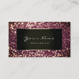 Cartão De Visita Blogueiro Dourado Burgundy Blac, Blogueiro da Styl