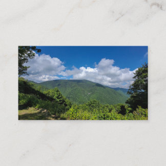 Cartão De Visita Blue Ridge Parkway - Mountains