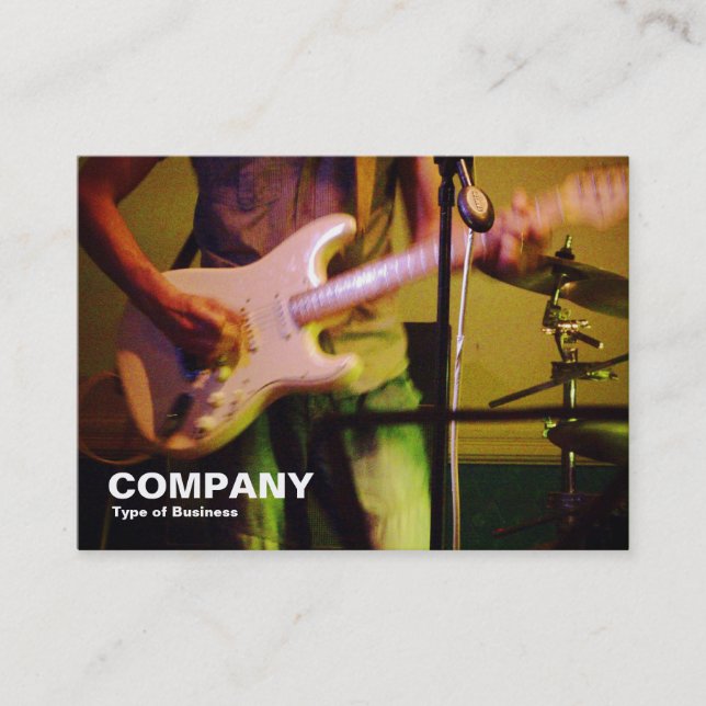 Cartão De Visita Blues de 12 Bares (Frente)