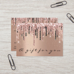 Cartão De Visita Blush Hairstylist do Visual Studio de Beleza para 