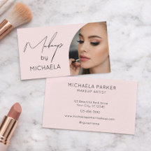 Blush Rosa Preto Script Foto Maquiagem 