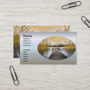 Cartão De Visita Boca de calçadão no rio Ucrânia