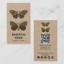 Bohemian Moth Wildflower Estheticista Beauty Salon