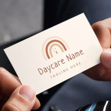 Boho Brown Rainbow Moon Stars Chilcare Daycare Bu