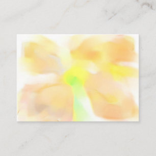 Cartão de Visita Boho Cottage Aquarela Chic Retrô