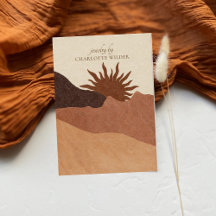 Boho Terracotta Sand Desert Sun Jewelry artesanal