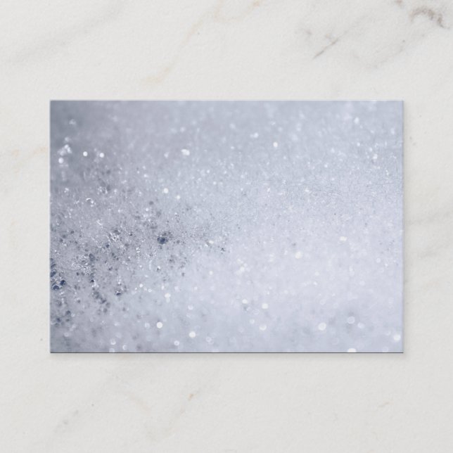 Cartão De Visita Bolhas de sabão (Frente)