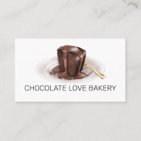 Bolo de Chocolate Aquarela de Padaria