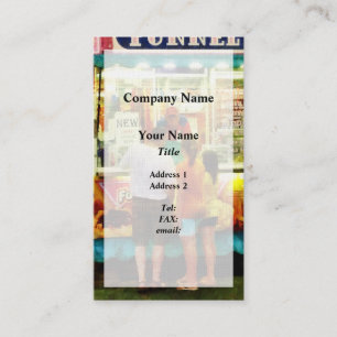 Cartão De Visita Bolo de funil