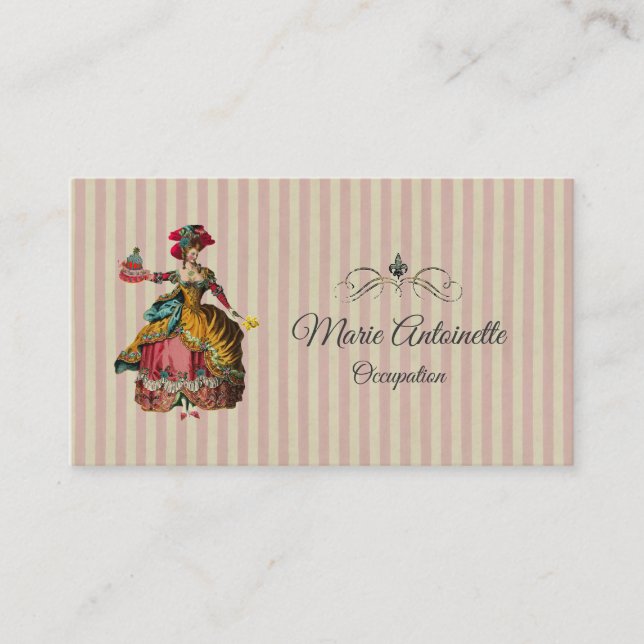 Cartão De Visita Bolo de vamos (mais opções) - (Frente)