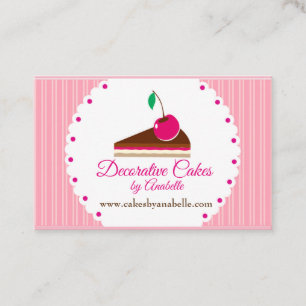 Cartão De Visita Bolos. Bolos Handmade, 3 bolos de D