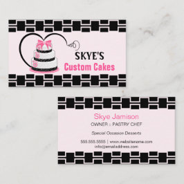 Cartão De Visita Bolos bonitos