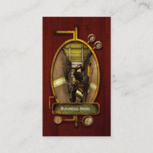 Cartão De Visita Bombeiro - Bunker Gear