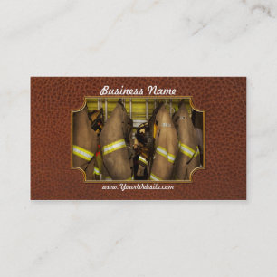 Cartão De Visita Bombeiro - Bunker Gear