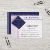 Boné de formatura e Marinho de varejo