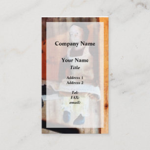 Cartão De Visita Bonecos Biscos para Venda