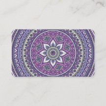 Bonito Mandala Roxo Único