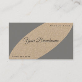 Cartão De Visita Bonito Vintage, Cinzas Russas, Cafés Castanhos