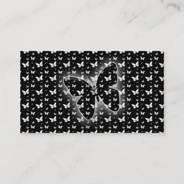 Cartão De Visita borboleta (Frente)