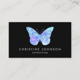Cartão De Visita borboleta azul