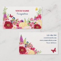 Borboleta de aves florescente