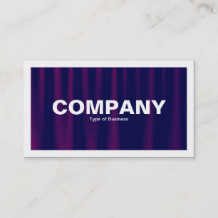 Cartão De Visita Bordado - Drapery 04