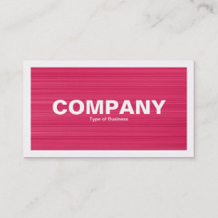 Cartão De Visita Bordado - Texto Crimson