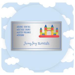 Cartão De Visita Bouncy Castle