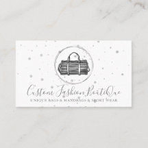 Boutique de Moda Bolsa Prateada Listrada Carterinh