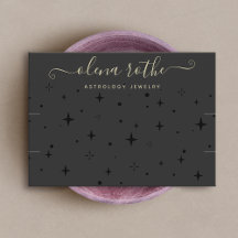 Bracelete de Colar Celestial Negra