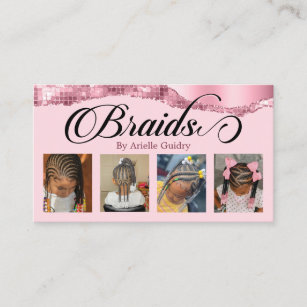 Cartão De Visita Braids Hair Braids Braing Stylist Salon Add Photos