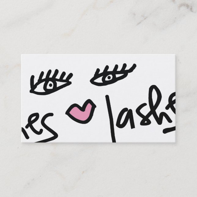 Cartão De Visita Branco customizável do serviço de 311 chicotes (Frente)