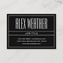 Branco e preto clássico profissional moderno