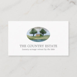 Cartão de visita branco elegante