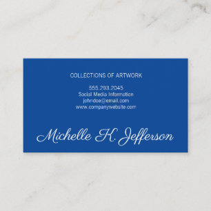 Cartão De Visita Branco   Limpeza simples minimalista