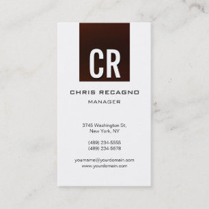 Cartão de visita branco vermelho vertical do fundo