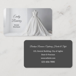 Cartão De Visita Bridal Boutique Wedding Stylist