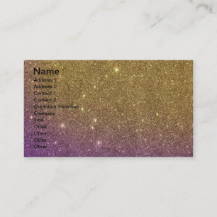 Cartão De Visita Brilho na moda feminino do inclinação do falso
