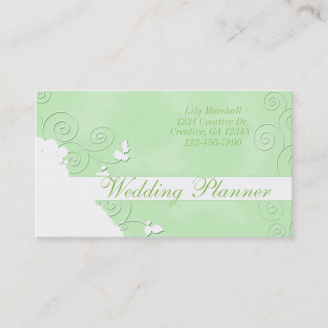 Cartão de visita brincalhão dos redemoinhos (Frente)