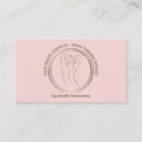 Bronzeado Spray Cute Rosa Escultura Corporal Conto