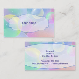 Cartão De Visita Bubble - Business Cards