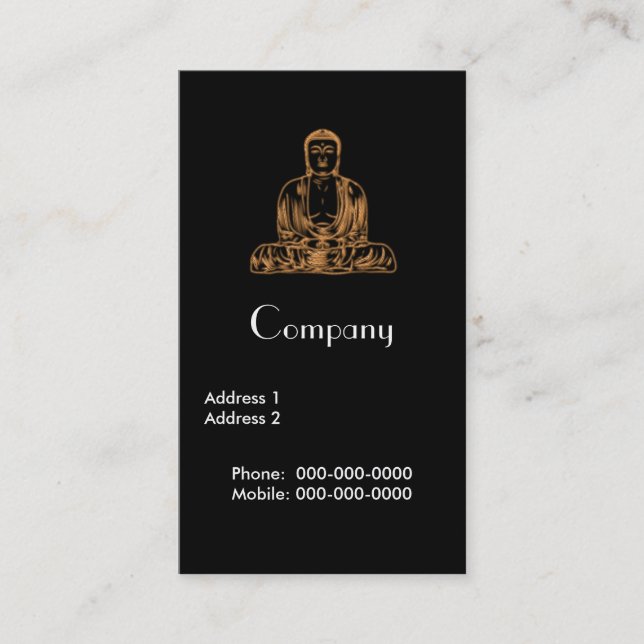 Cartão De Visita Buda (Frente)