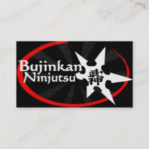 Cartão De Visita Bujinkan Ninjutsu
