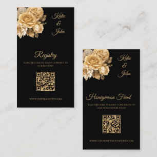 Cartão De Visita Buquê de Flor Neutro - Casamento -