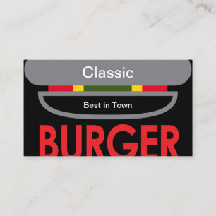 Cartão De Visita Burger Clássico