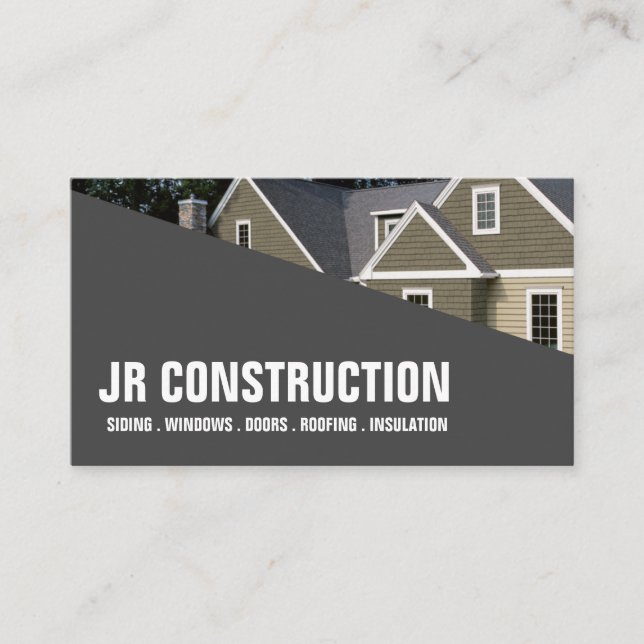 CARTÃO DE VISITA BUSINAS DE INSULAÇÃO DE TELHADO DAS PORTAS WINDOWS (Frente)